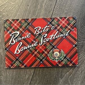 Bonnie Bits o' Bonnie Scotland Souvenir Booklet